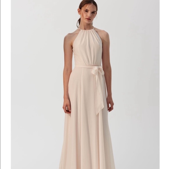 amsale fawn bridesmaid dress Sheath Bridesmaid Dresses Chiffon Short Gowns, Black / 0